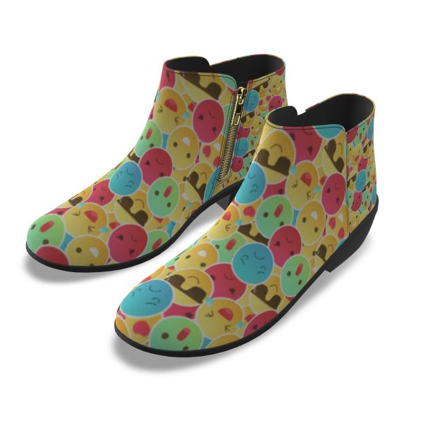 New Women's 'Smiley Face' Fashion Boots