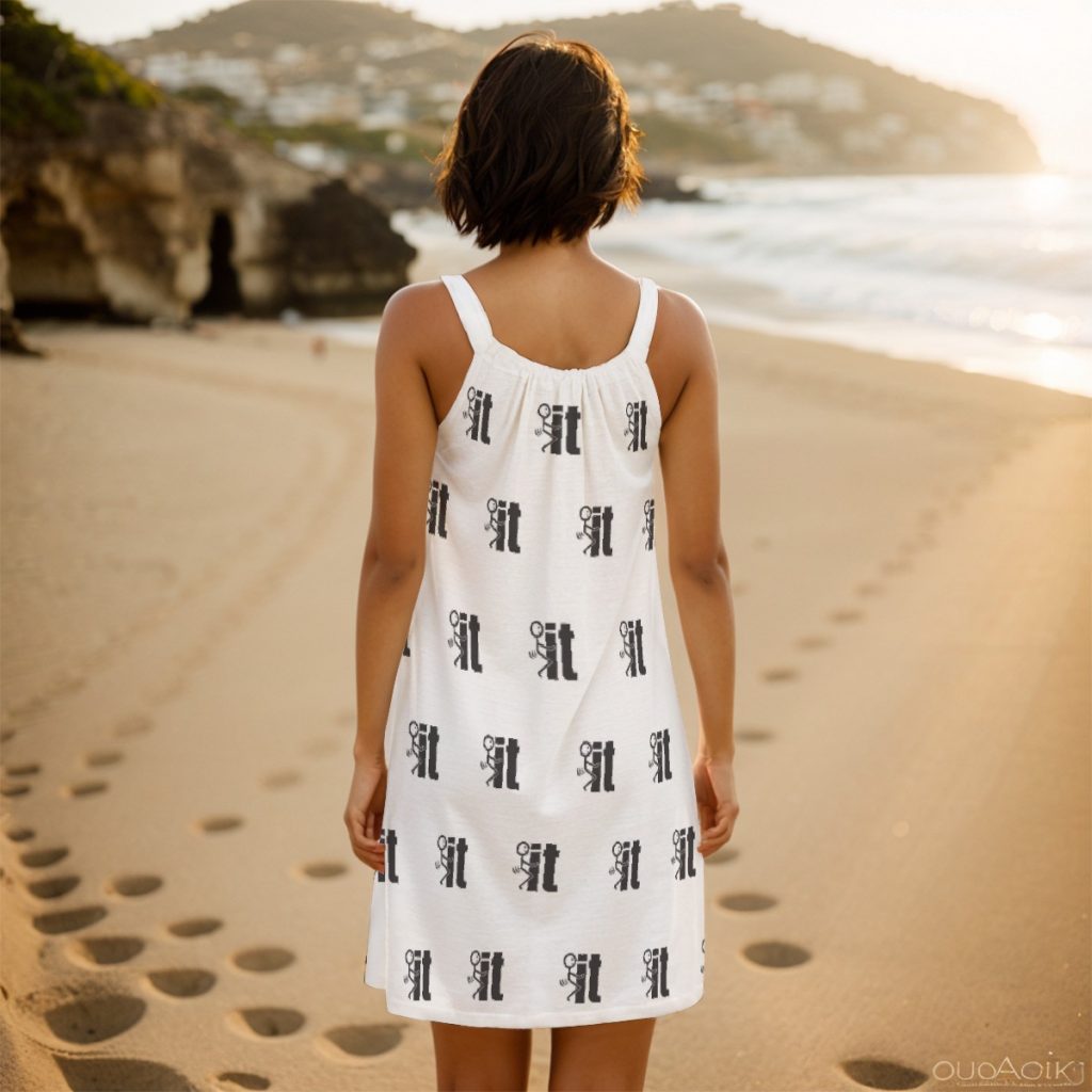 All-Over Print Women's Sleeveless Cami Dress
