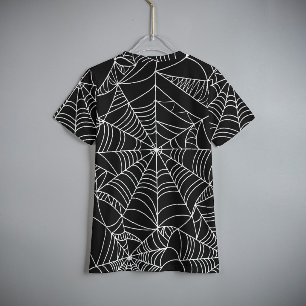 New Cobweb Spider Web Print Kid's T-Shirt