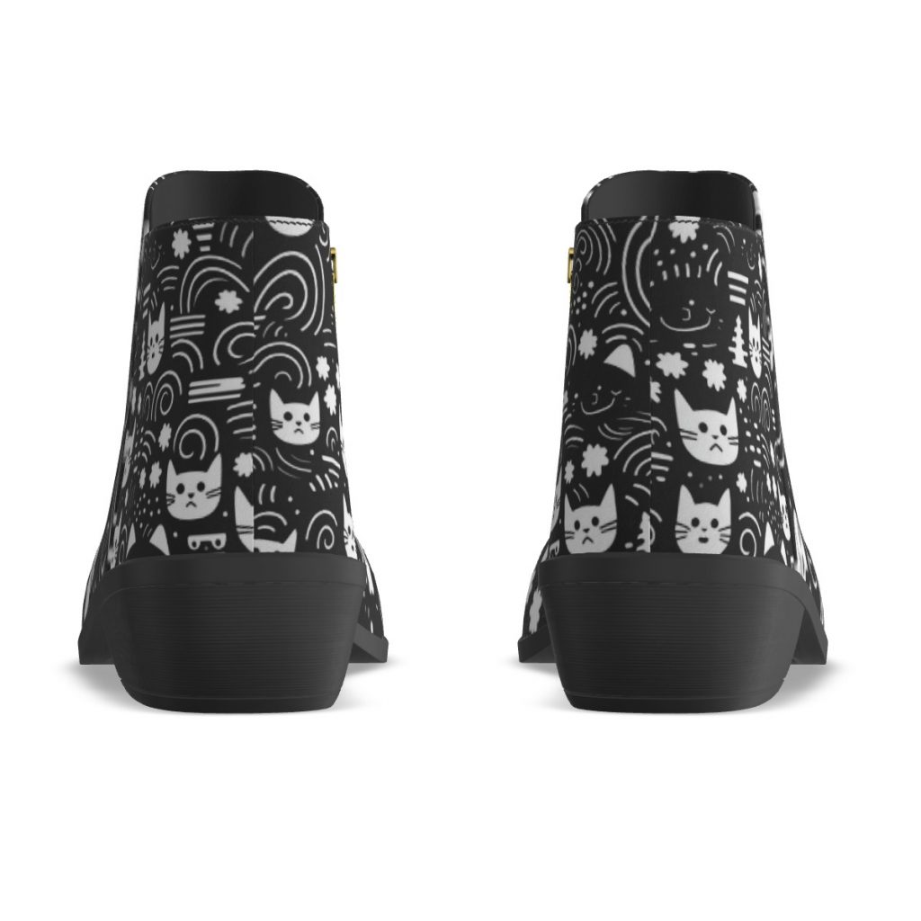 New Cute Cats Women's Fashion Boots