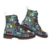 New Fun Zombies Print Men's Martin Short Boots - Image 4