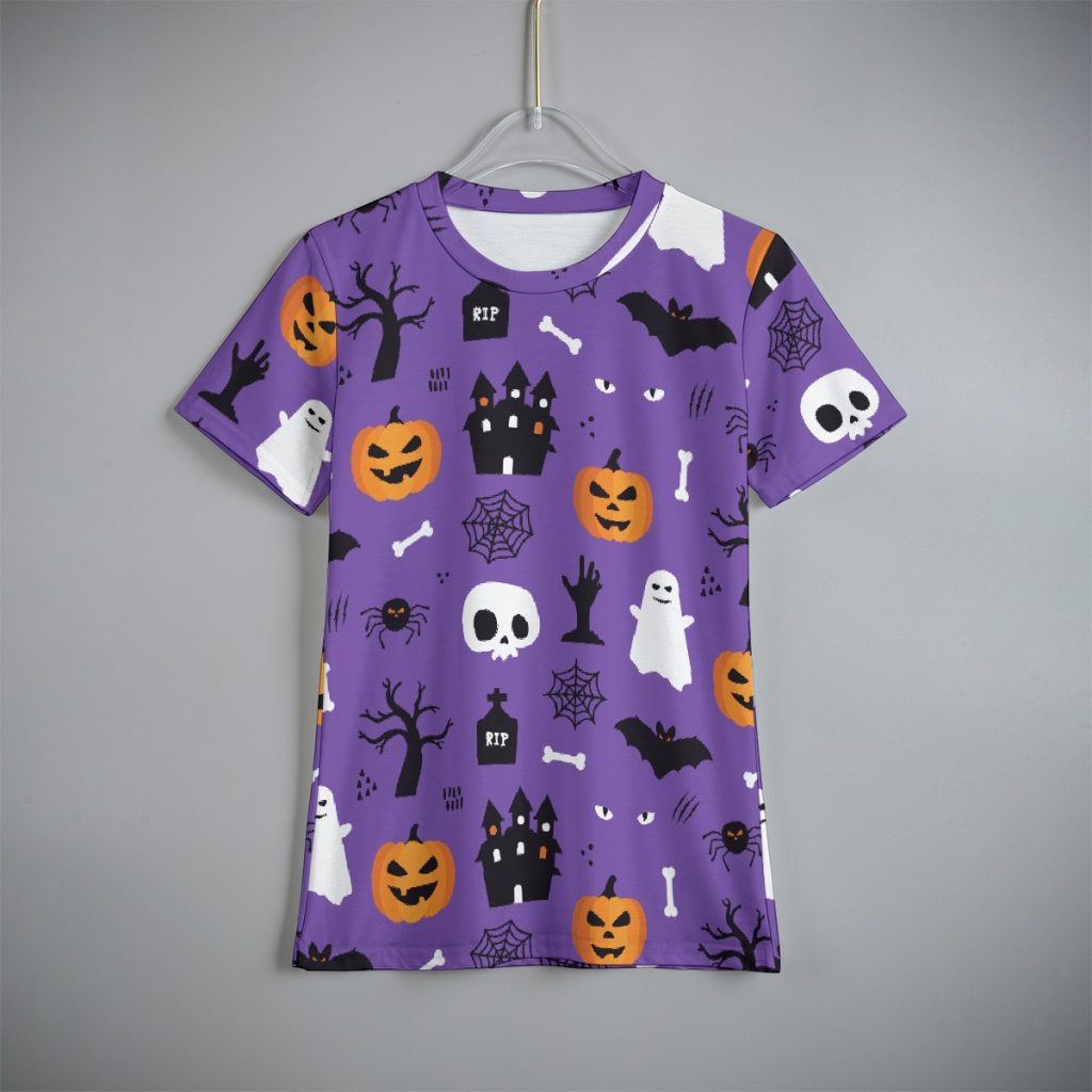 New Cute Halloween Print Kid's T-Shirt