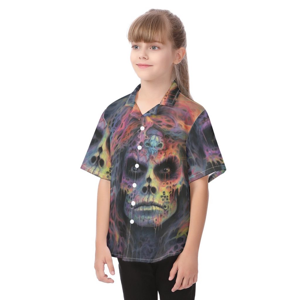 New Fun Zombie Kid's Button-Down Shirt