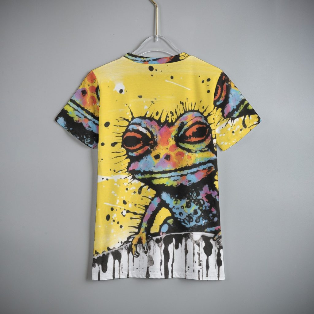New Fun Cute Frog Print Kid's T-Shirt