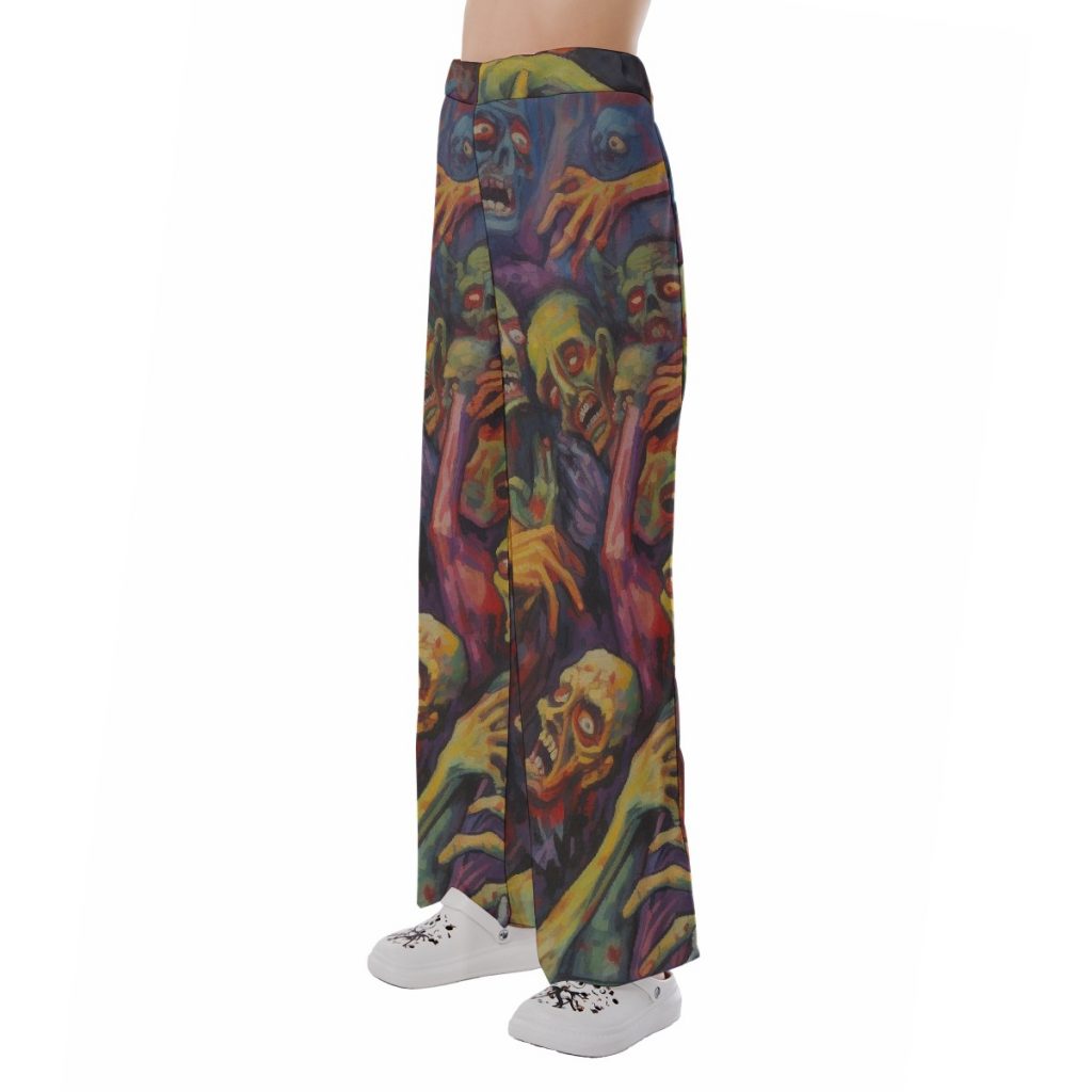 New Colorful Crazy Zombies Print Women's Pajama Pants