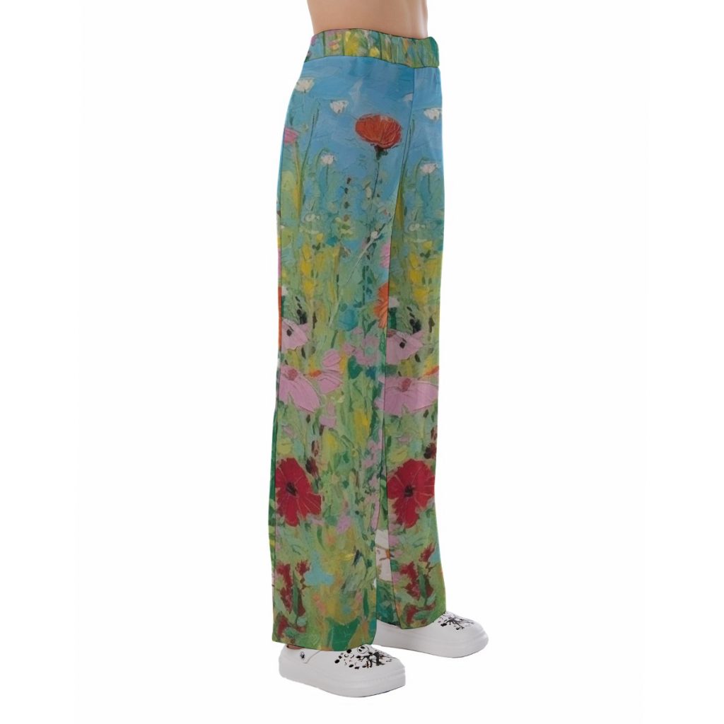 Floral Print Women's Pajama Pants