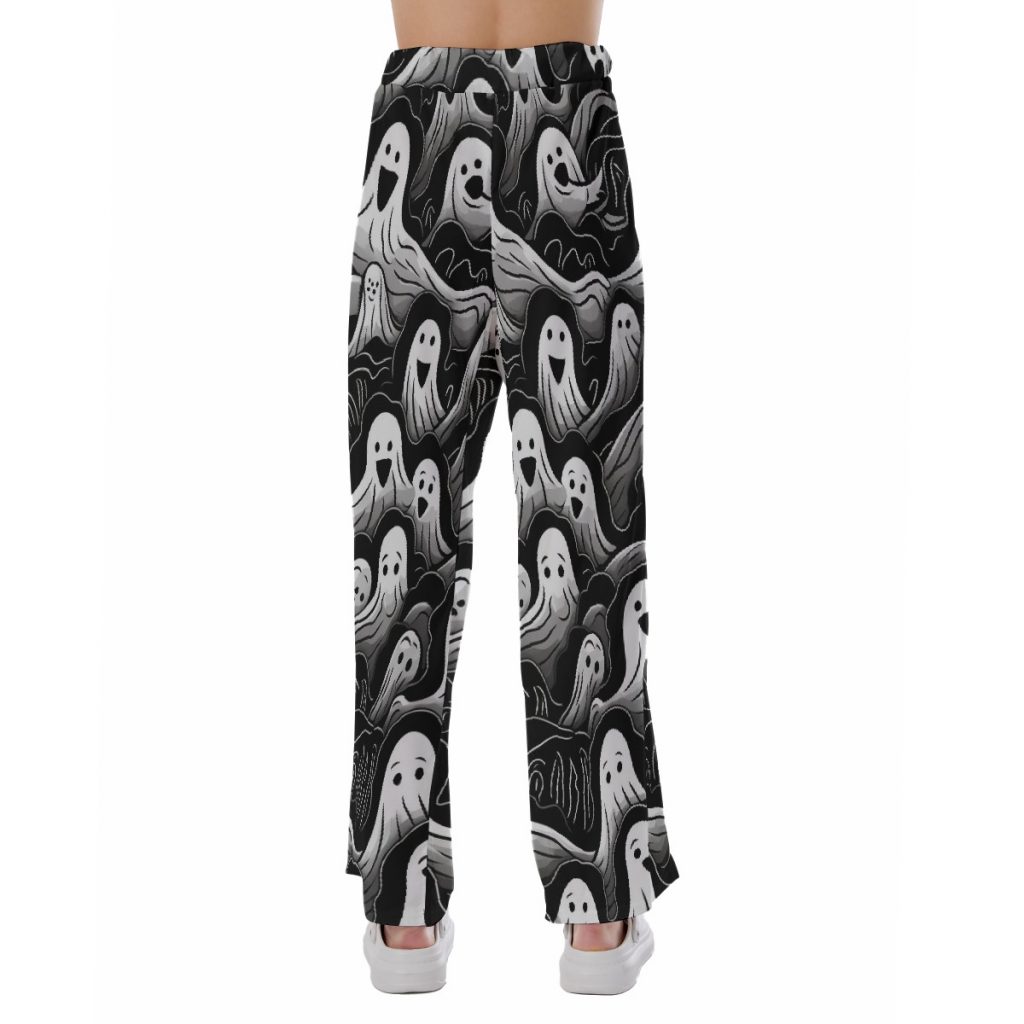New All Over Ghosts Print Women's Pajama Pants